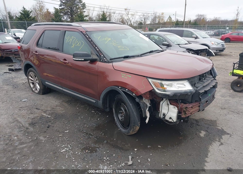 2018 FORD EXPLORER XLT VIN: 1FM5K8D85JGB85696