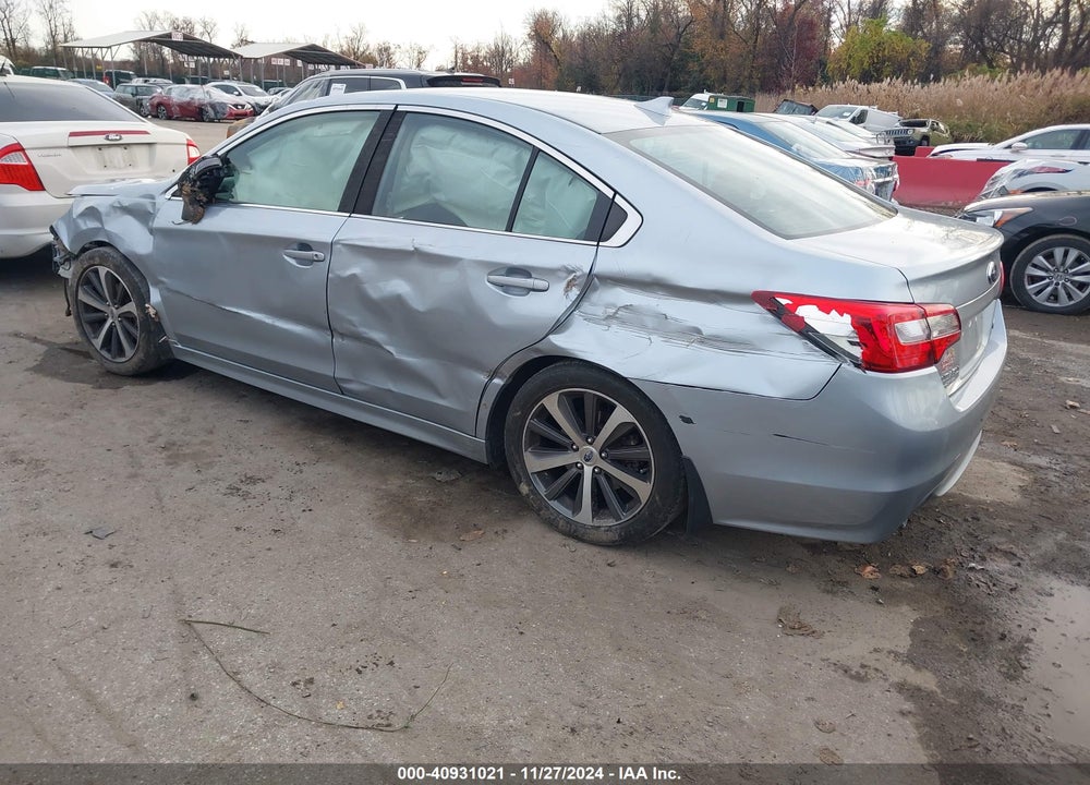 2017 SUBARU LEGACY 2.5I LIMITED VIN: 4S3BNAN60H3044474
