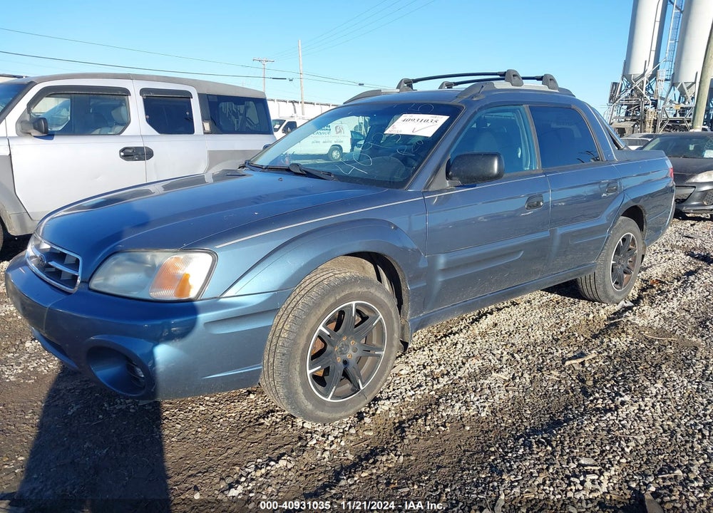 2006 SUBARU BAJA SPORT VIN: 4S4BT62C366101125
