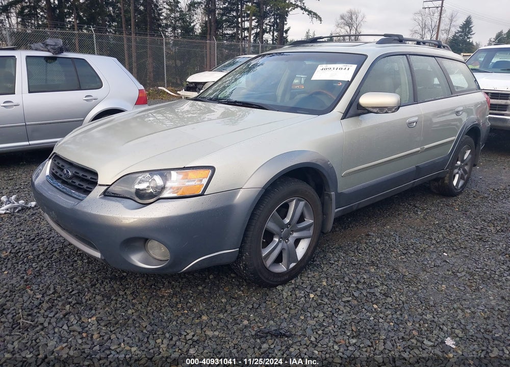 2005 SUBARU OUTBACK 3.0R L.L. BEAN EDITION VIN: 4S4BP86C354348021