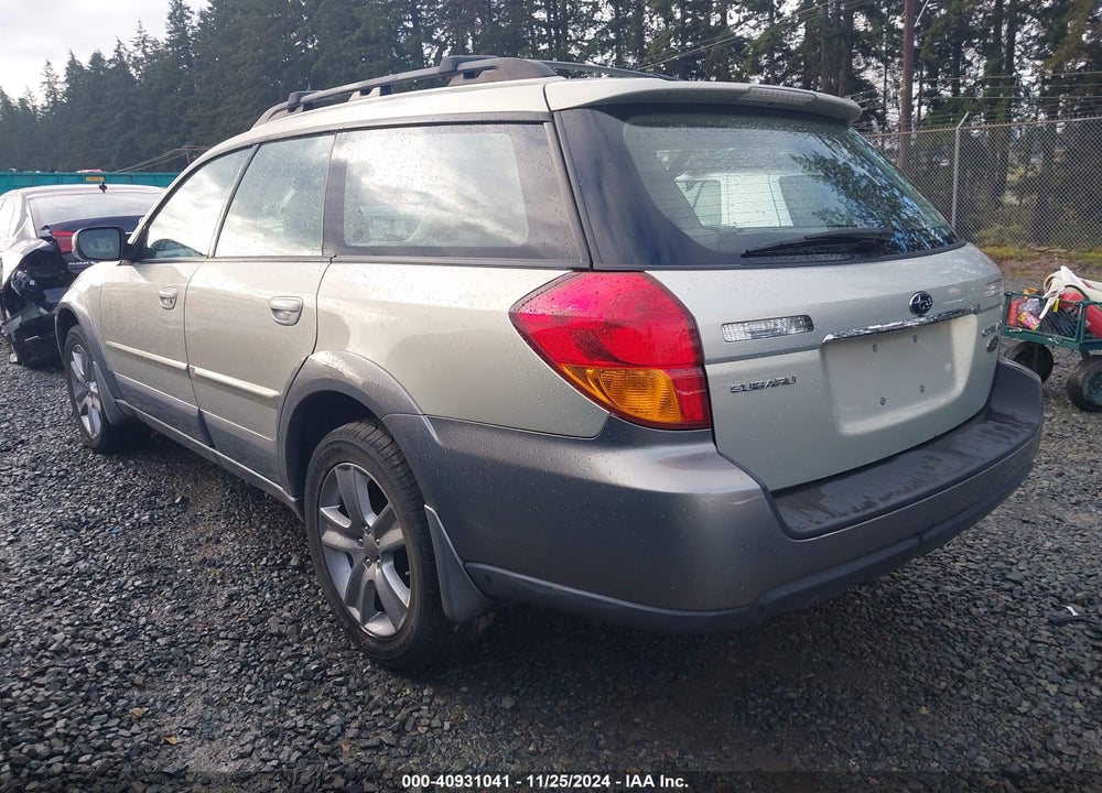 2005 SUBARU OUTBACK 3.0R L.L. BEAN EDITION VIN: 4S4BP86C354348021