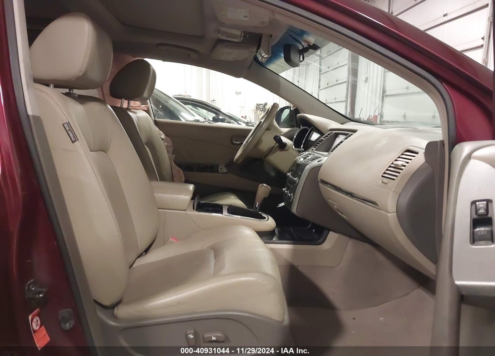 2009 NISSAN MURANO SL VIN: JN8AZ18W69W208665