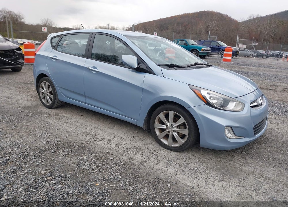 2012 HYUNDAI ACCENT SE VIN: KMHCU5AE7CU055319