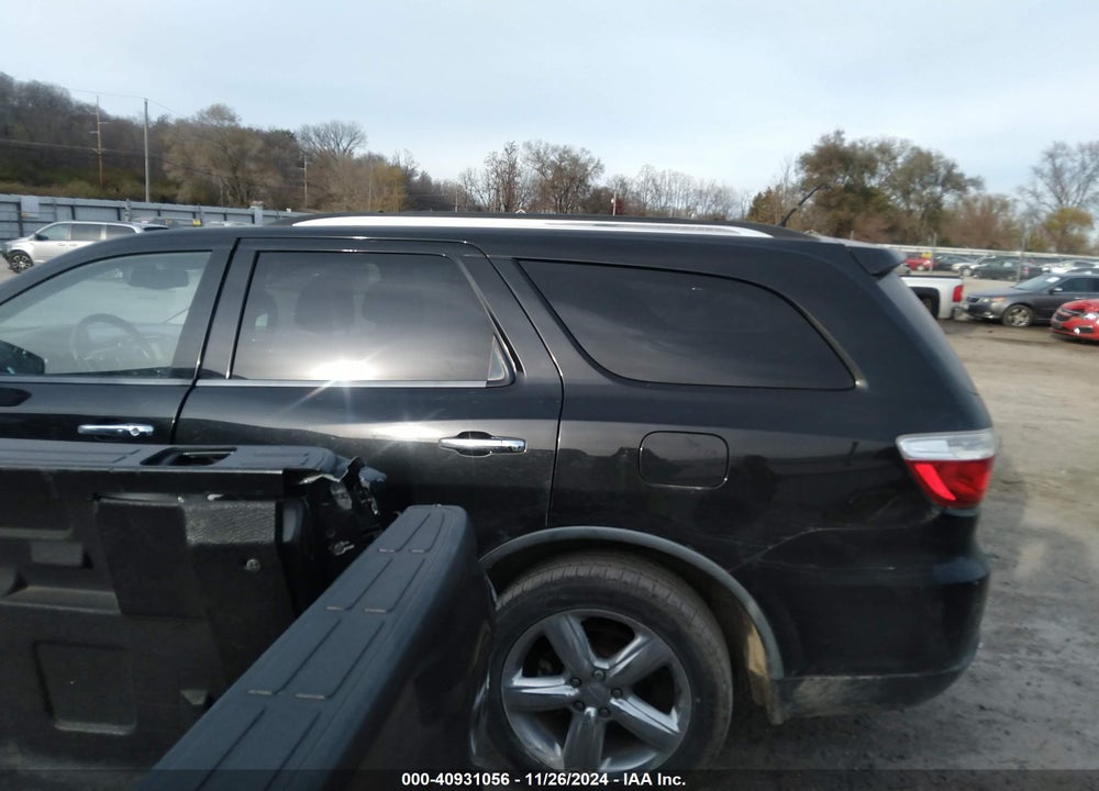 2012 DODGE DURANGO CITADEL VIN: 1C4SDJET7CC205419