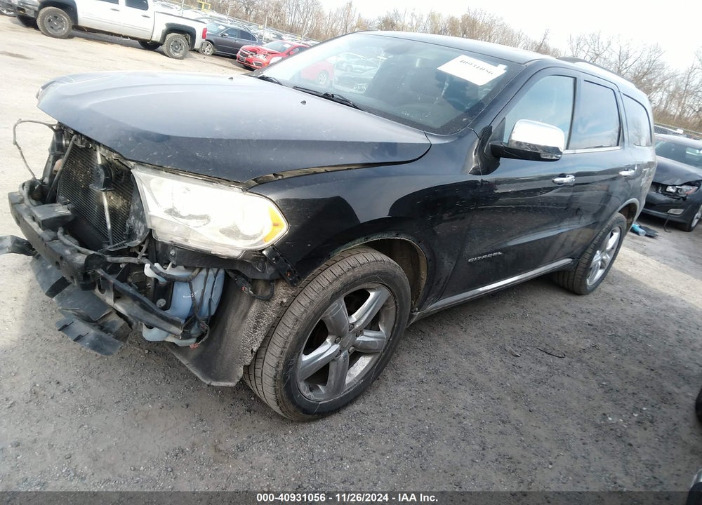 2012 DODGE DURANGO CITADEL VIN: 1C4SDJET7CC205419