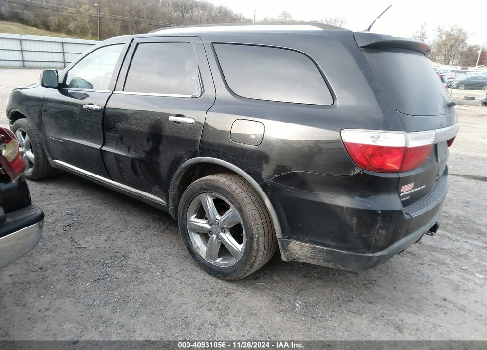 2012 DODGE DURANGO CITADEL VIN: 1C4SDJET7CC205419