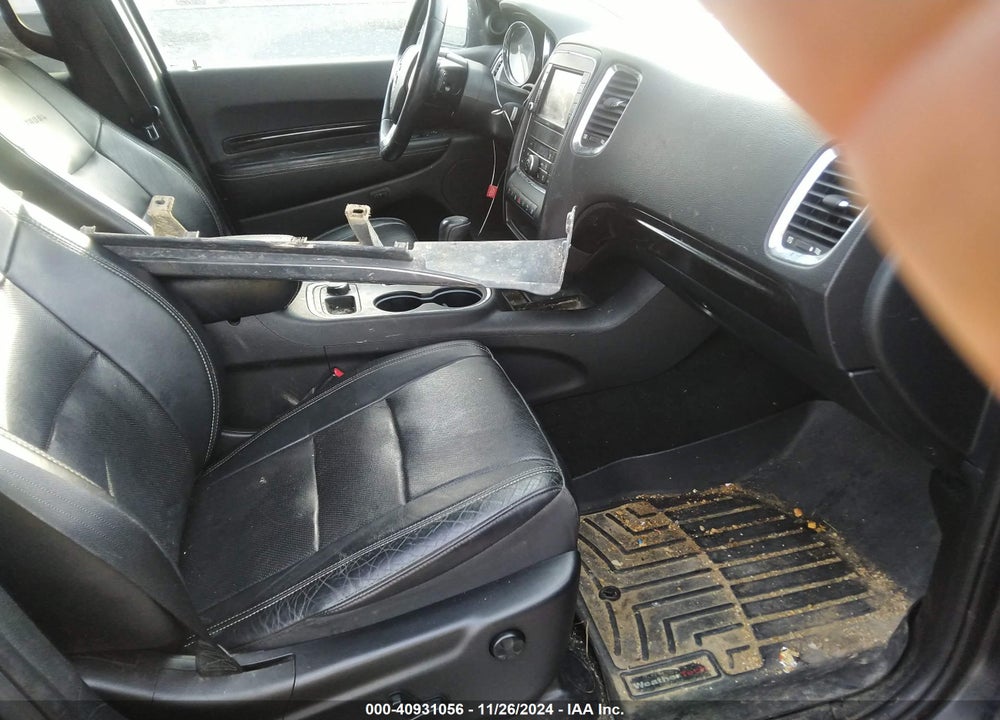 2012 DODGE DURANGO CITADEL VIN: 1C4SDJET7CC205419