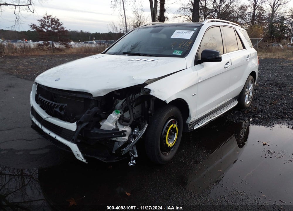 2012 MERCEDES-BENZ ML 350 4MATIC VIN: 4JGDA5HB7CA018376