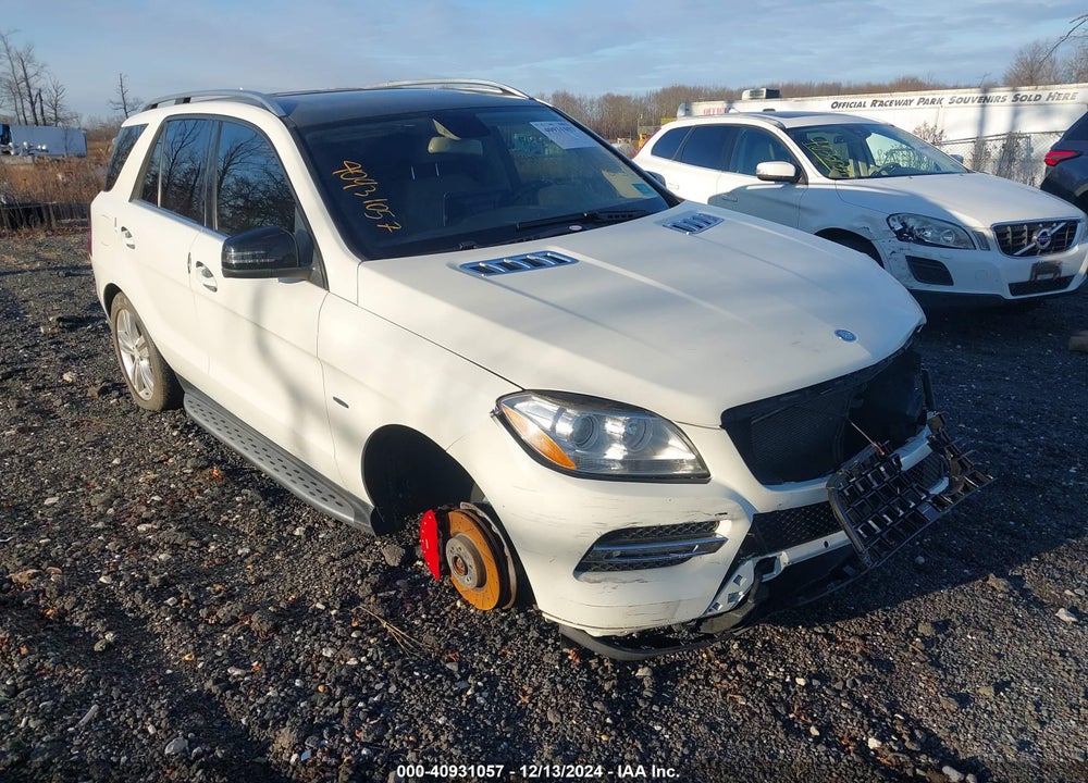 2012 MERCEDES-BENZ ML 350 4MATIC VIN: 4JGDA5HB7CA018376