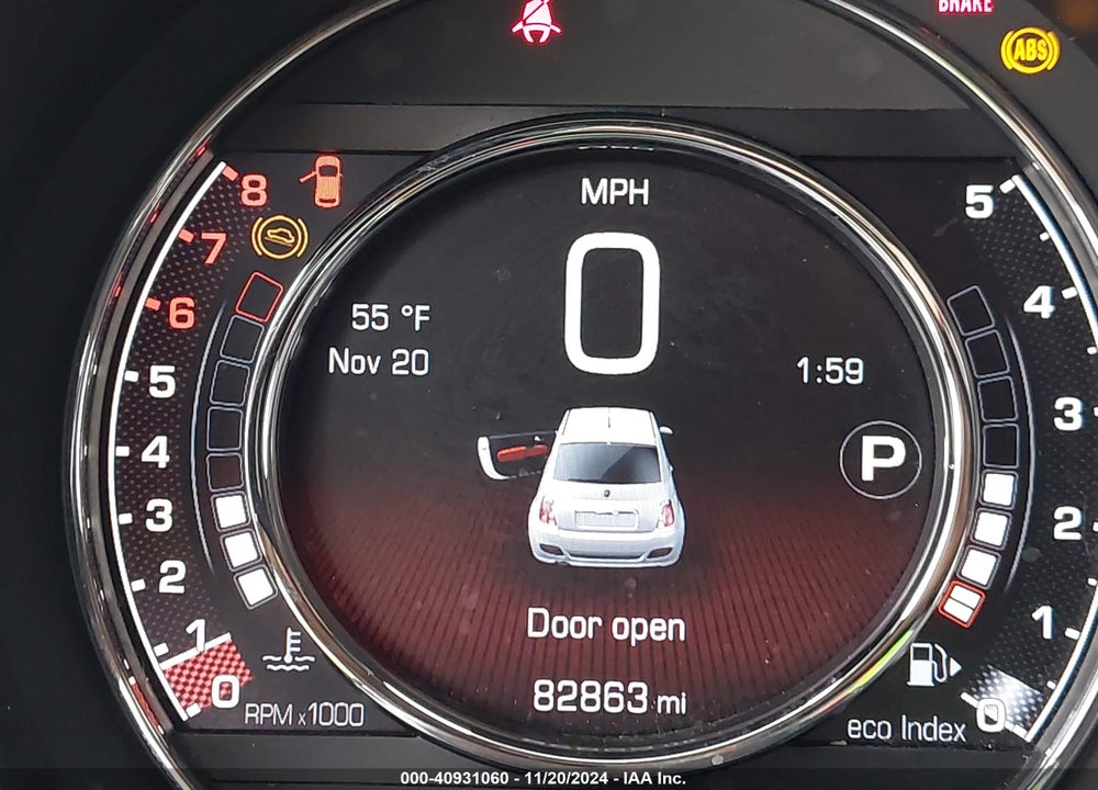 2015 FIAT 500 SPORT VIN: 3C3CFFBR0FT579839