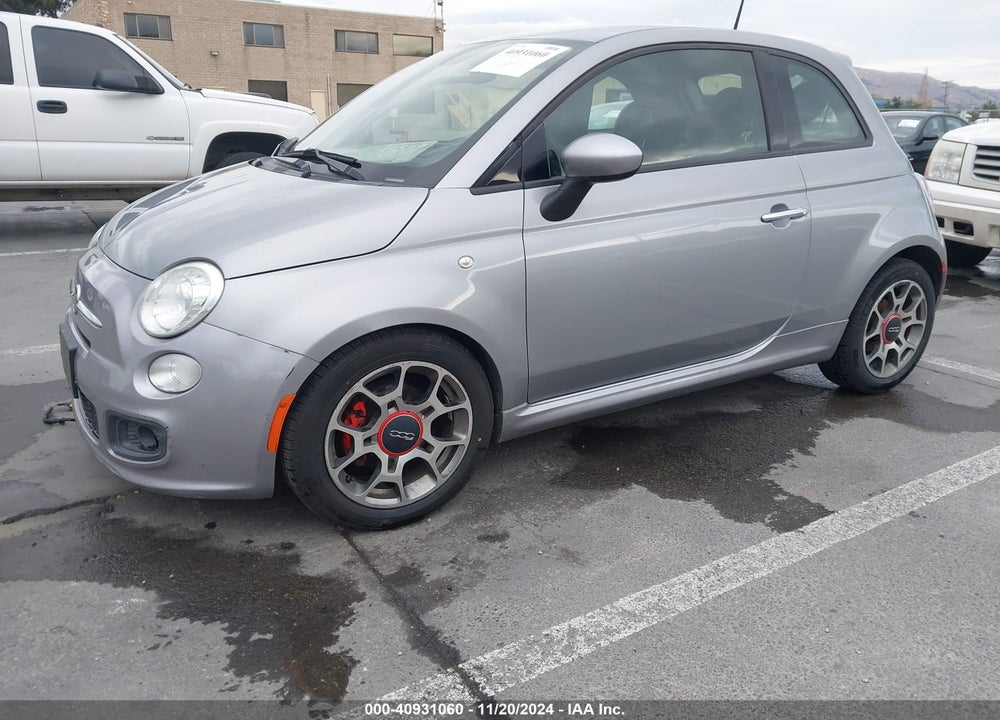 2015 FIAT 500 SPORT VIN: 3C3CFFBR0FT579839
