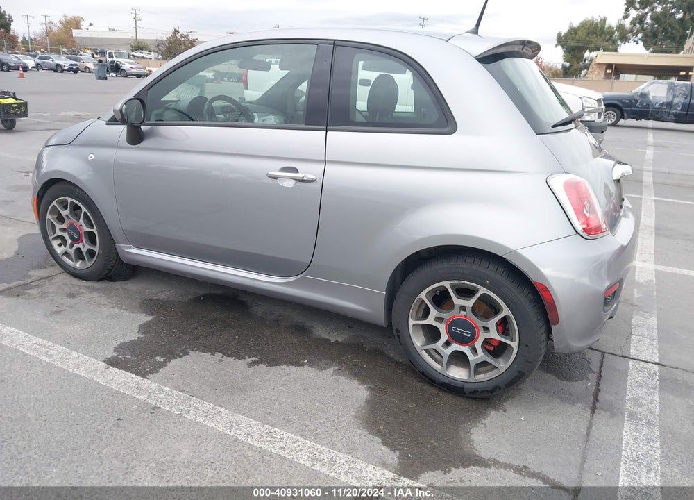2015 FIAT 500 SPORT VIN: 3C3CFFBR0FT579839