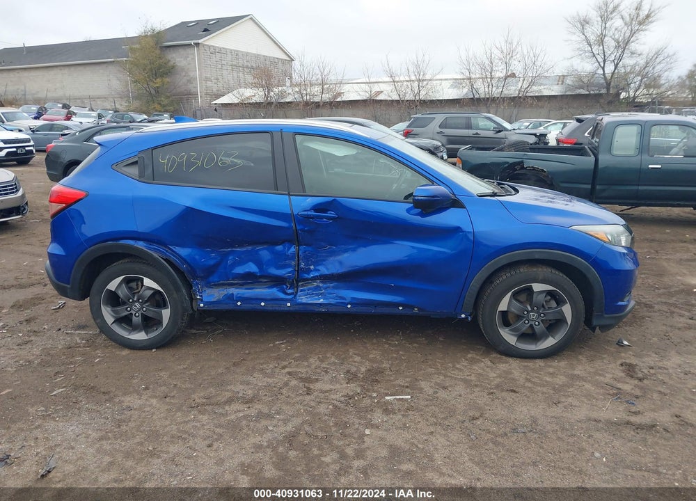 2018 HONDA HR-V EX-L VIN: 3CZRU6H79JM721281