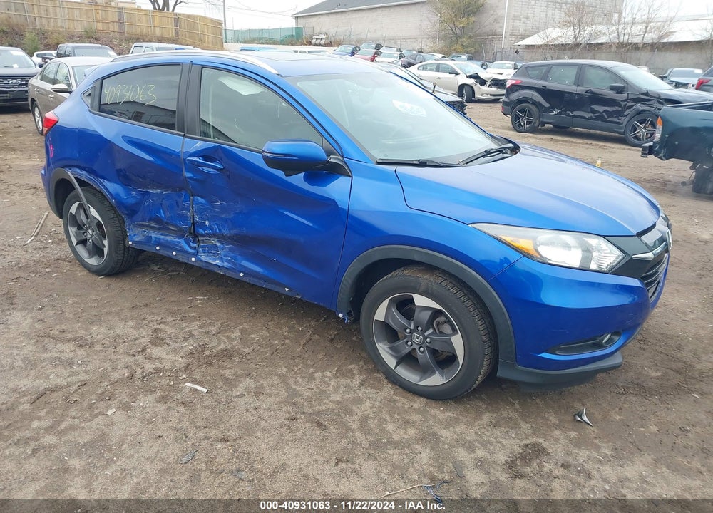 2018 HONDA HR-V EX-L VIN: 3CZRU6H79JM721281