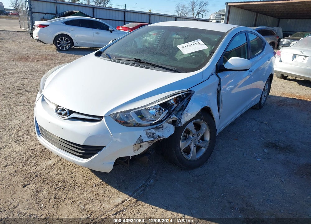 2015 HYUNDAI ELANTRA SE VIN: 5NPDH4AE9FH613399