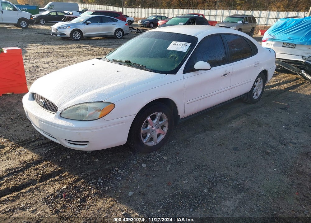 2007 FORD TAURUS SEL VIN: 1FAFP56U07A166672