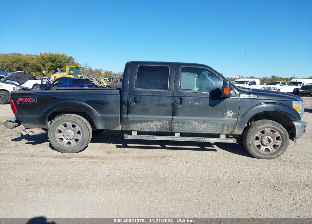 2012 FORD F-250 LARIAT VIN: 1FT7W2BT6CEA96577