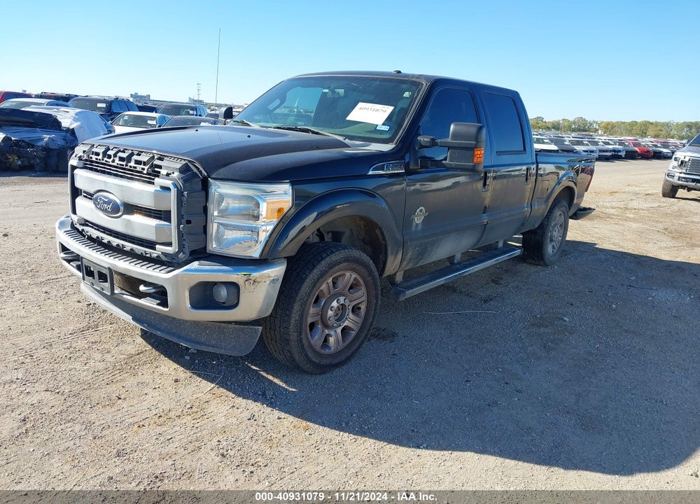 2012 FORD F-250 LARIAT VIN: 1FT7W2BT6CEA96577