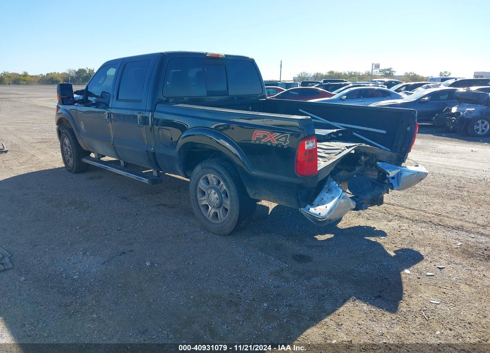 2012 FORD F-250 LARIAT VIN: 1FT7W2BT6CEA96577