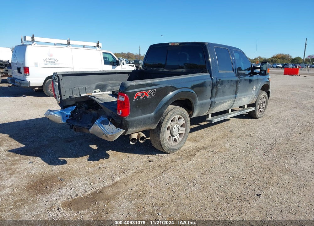 2012 FORD F-250 LARIAT VIN: 1FT7W2BT6CEA96577