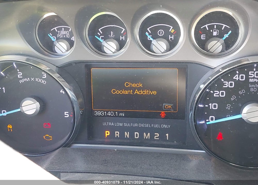 2012 FORD F-250 LARIAT VIN: 1FT7W2BT6CEA96577