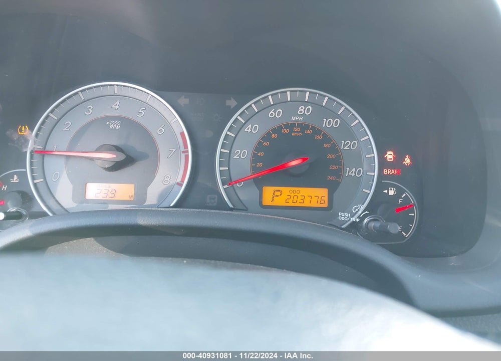 2010 TOYOTA COROLLA S VIN: 2T1BU4EE9AC444428