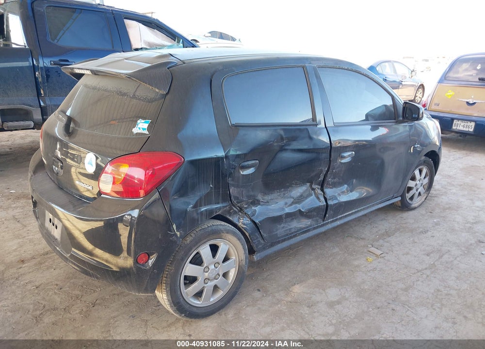 2014 MITSUBISHI MIRAGE VIN: ML32A3HJ2EH017978