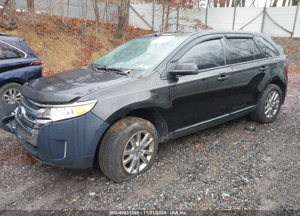 2014 FORD EDGE SEL VIN: 2FMDK4JC5EBB73655