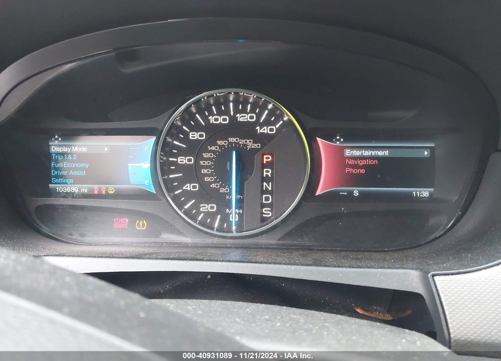 2014 FORD EDGE SEL VIN: 2FMDK4JC5EBB73655