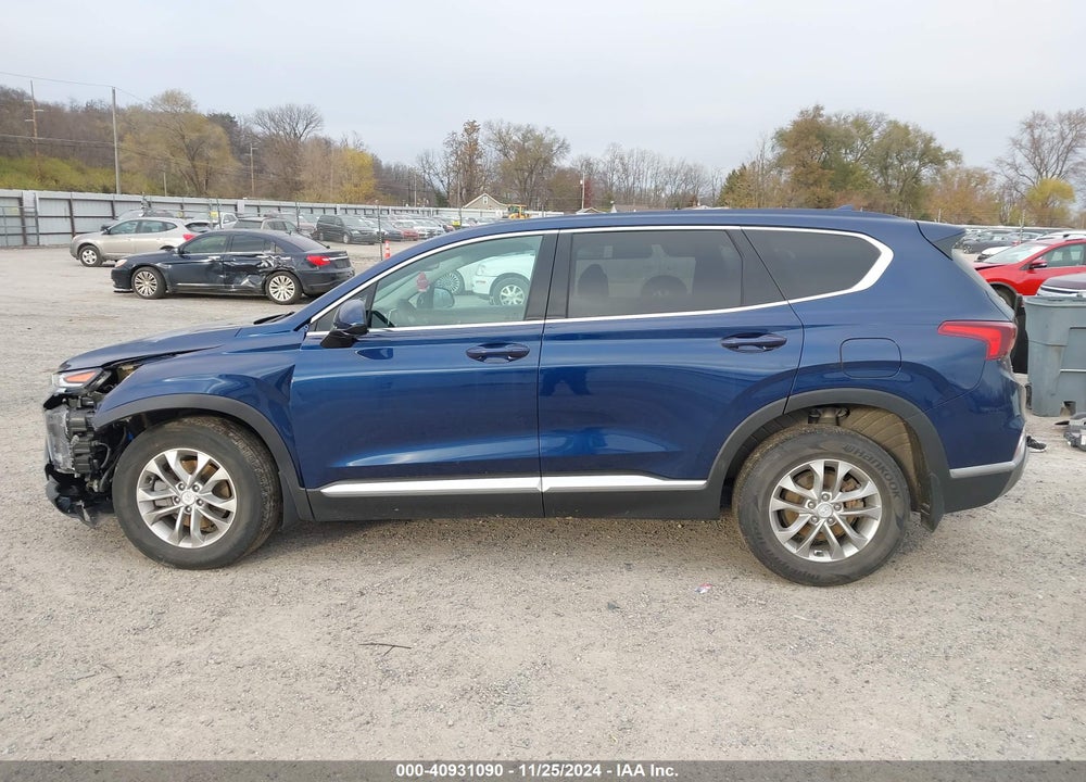 2020 HYUNDAI SANTA FE SEL VIN: 5NMS3CAD9LH238307