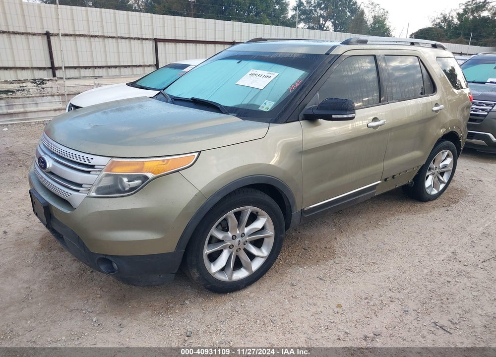 2013 FORD EXPLORER XLT VIN: 1FM5K7D87DGB34036