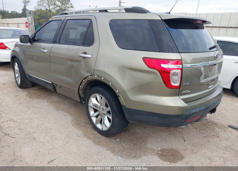 2013 FORD EXPLORER XLT VIN: 1FM5K7D87DGB34036