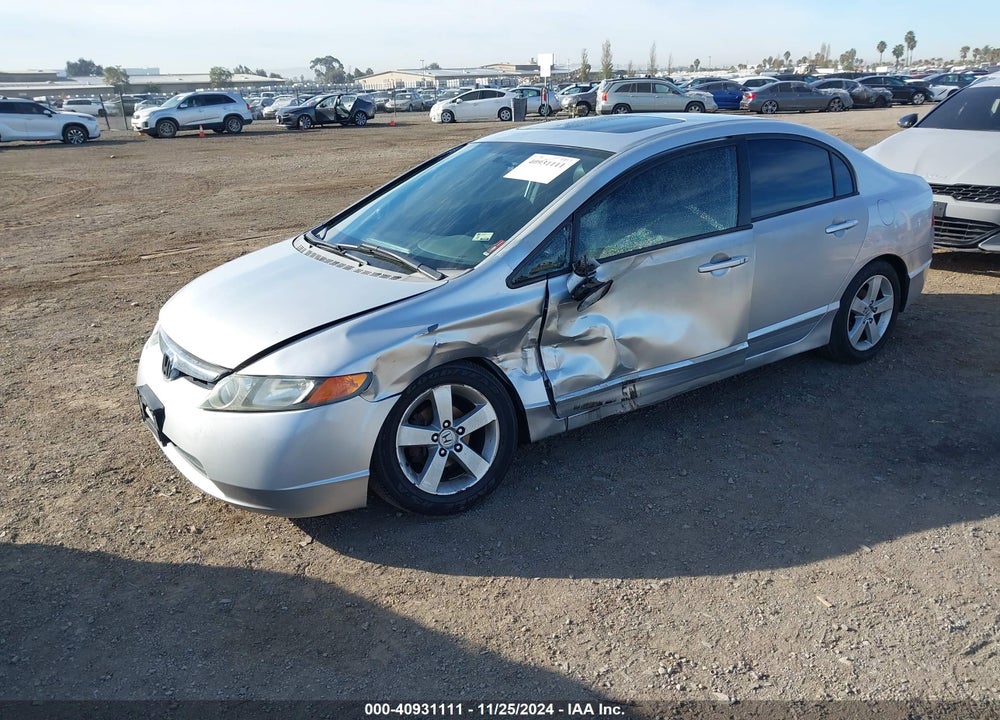 2007 HONDA CIVIC EX VIN: 1HGFA16827L025132
