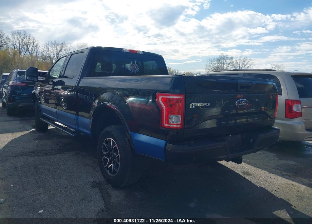 2016 FORD F-150 VIN: 1FTFW1EG2GFC92813