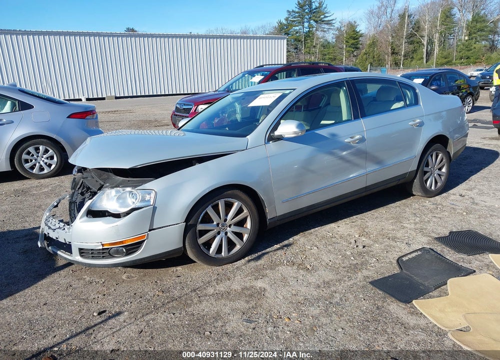 2010 VOLKSWAGEN PASSAT KOMFORT VIN: WVWJM7AN7AE091624