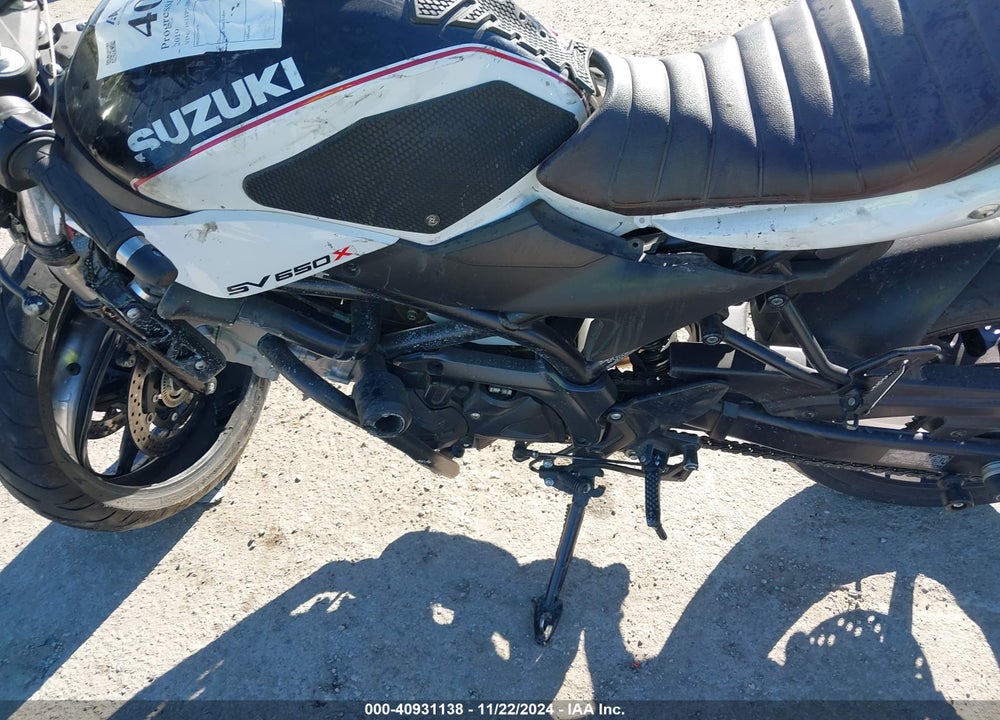 2019 SUZUKI SV650 A/X VIN: JS1VP55B4K7100406