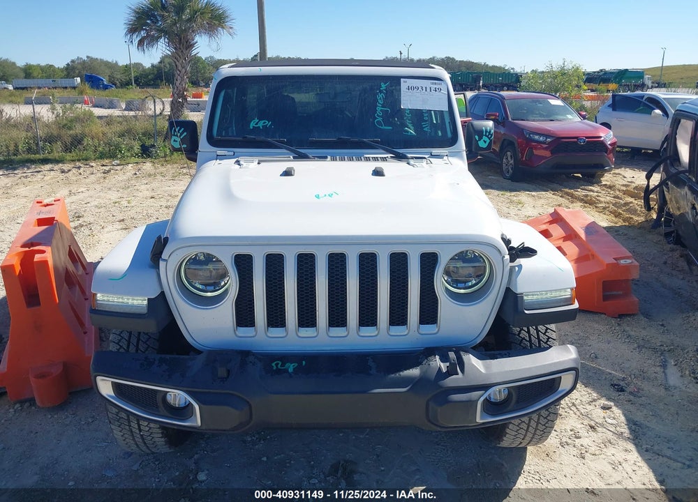 2021 ANGLER JEEP WR UNLIMITED SAHARA 4X4 VIN: 1C4HJXEG8MW503633