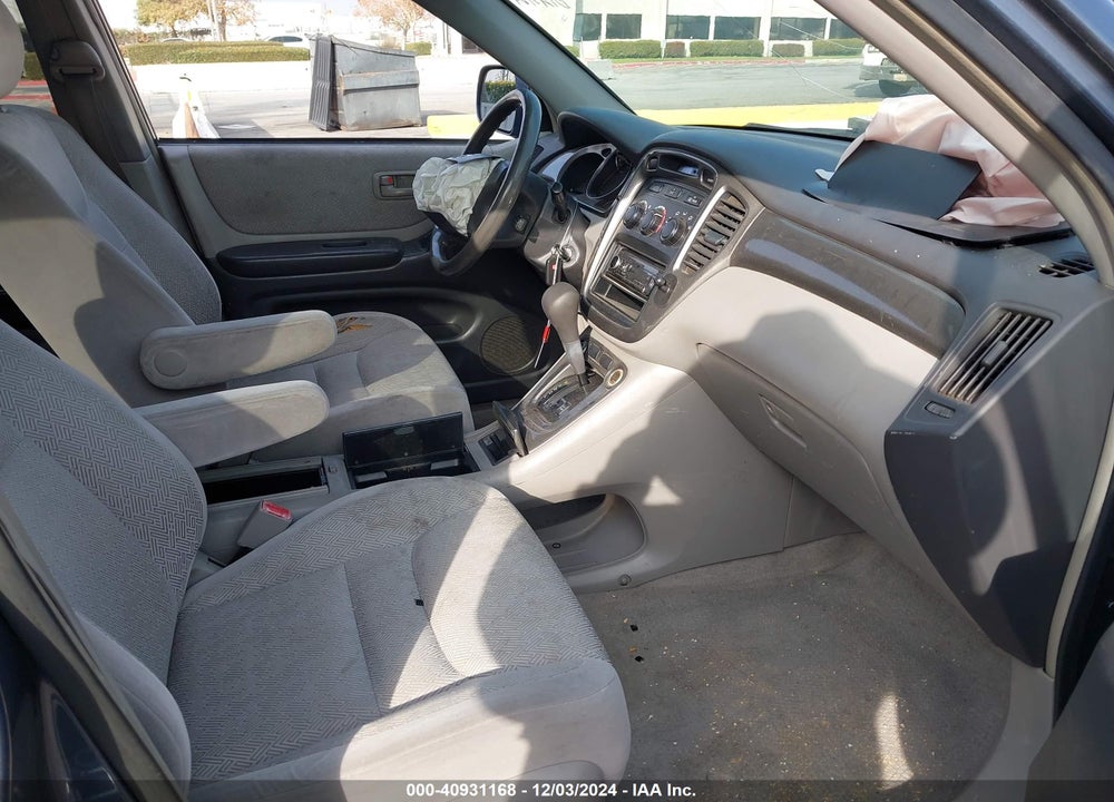 2002 TOYOTA HIGHLANDER V6 VIN: JTEGF21AX20032663