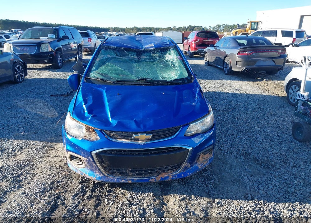 2017 CHEVROLET SONIC LT AUTO VIN: 1G1JD5SH1H4113753