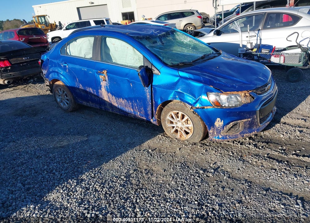 2017 CHEVROLET SONIC LT AUTO VIN: 1G1JD5SH1H4113753