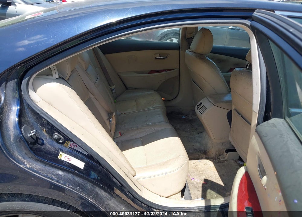 2007 LEXUS ES 350 VIN: JTHBJ46GX72146985