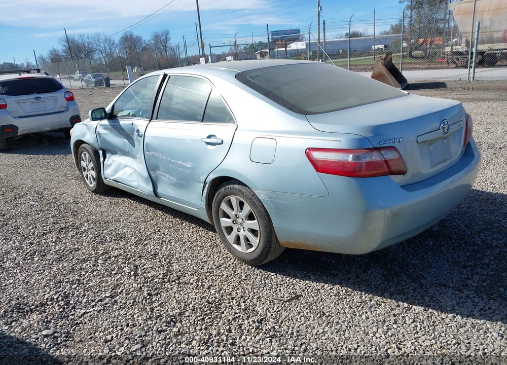 2007 TOYOTA CAMRY XLE VIN: JTNBE46K073083198