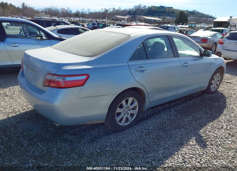 2007 TOYOTA CAMRY XLE VIN: JTNBE46K073083198