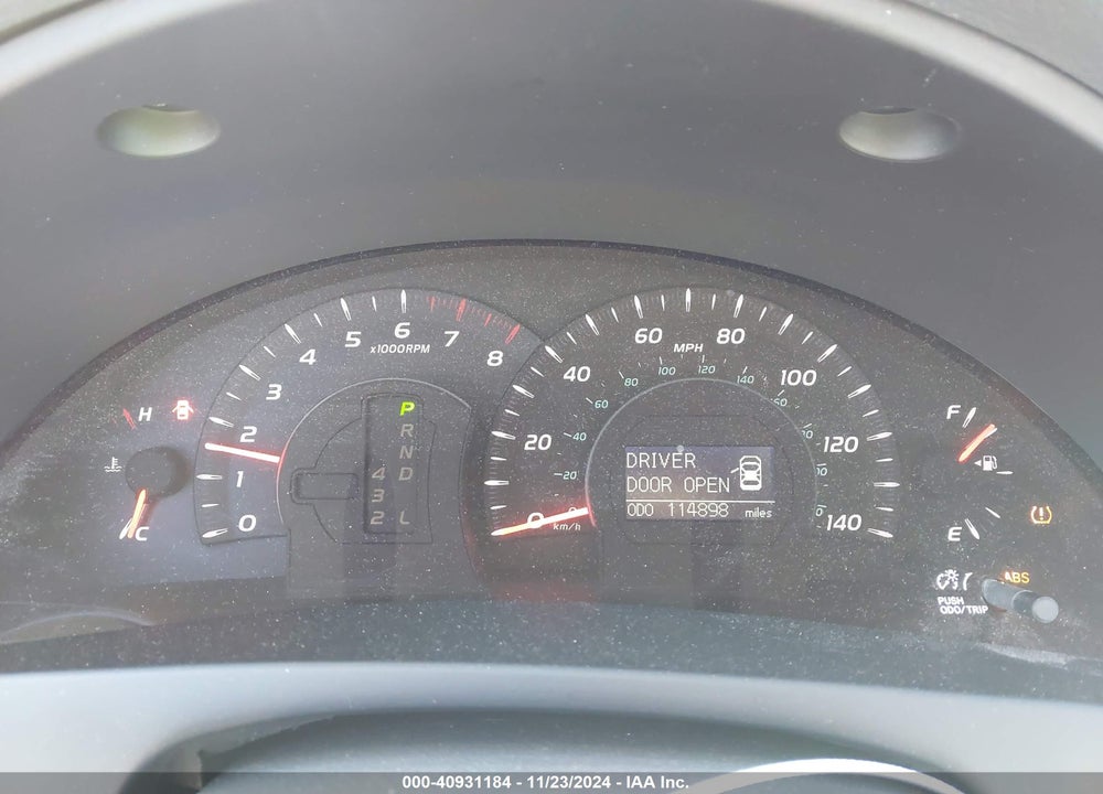 2007 TOYOTA CAMRY XLE VIN: JTNBE46K073083198
