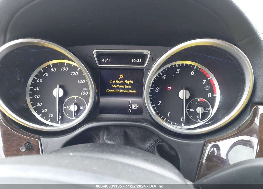 2014 MERCEDES-BENZ GL 450 4MATIC VIN: 4JGDF7CE4EA306826