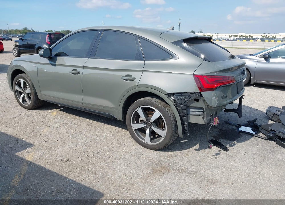 2023 AUDI Q5 SPORTBACK PREMIUM PLUS 45 TFSI S LINE QUATTRO S TRONIC VIN: WA15AAFY1P2065776