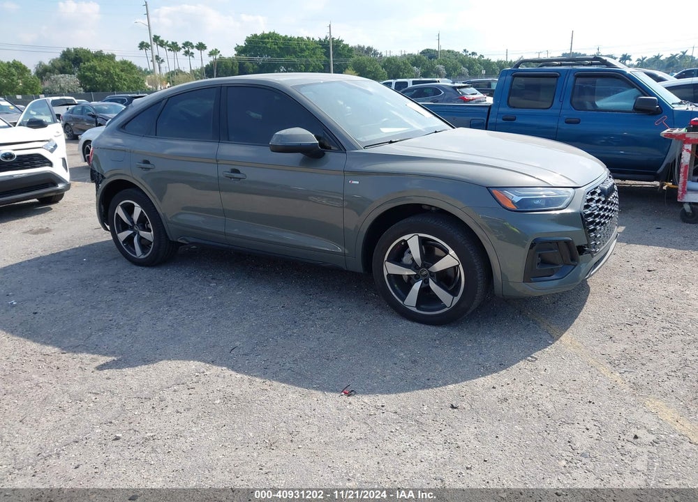 2023 AUDI Q5 SPORTBACK PREMIUM PLUS 45 TFSI S LINE QUATTRO S TRONIC VIN: WA15AAFY1P2065776