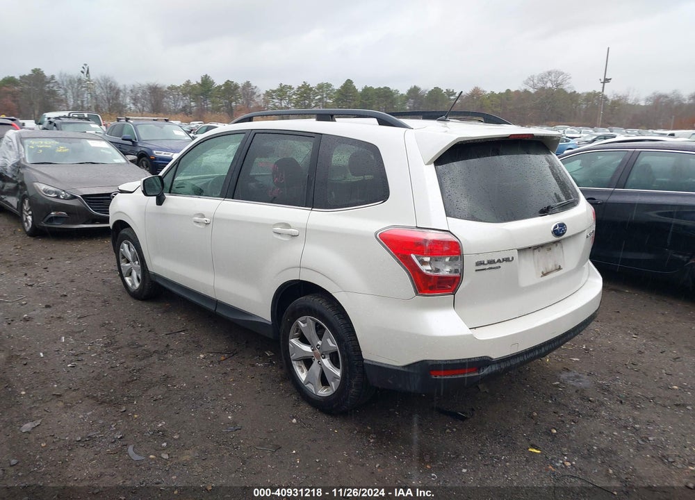 2015 SUBARU FORESTER 2.5I LIMITED VIN: JF2SJAHCXFH518963