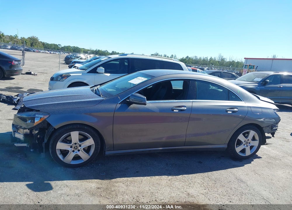 2018 MERCEDES-BENZ CLA 250 VIN: WDDSJ4EB1JN631681