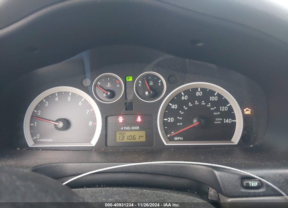 2005 HYUNDAI SANTA FE GLS VIN: KM8SC73D65U969868
